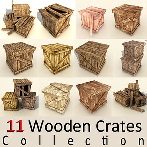 wooden crates wood max