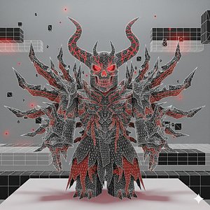 Skull Angel 3D