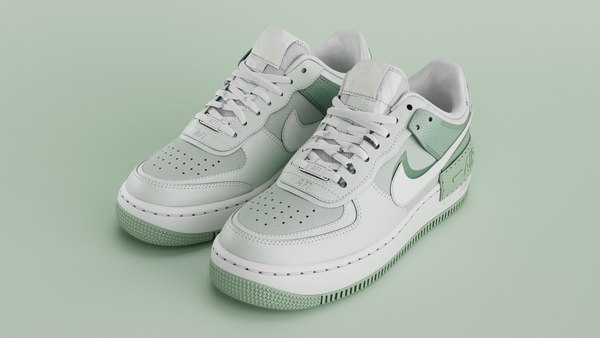 nike air force 1 shadow spruce aura white