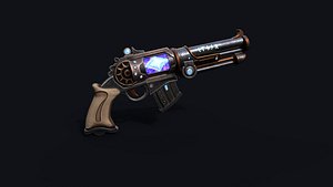 GemGun 3D Model 3D