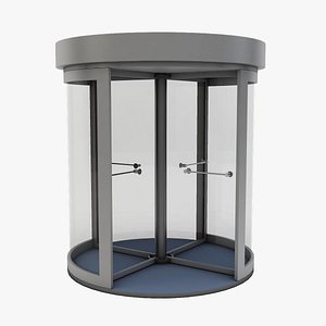 revolving door 3D model
