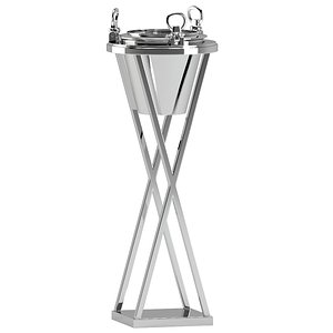 3D wine bucket 01 model