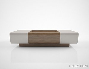 Holly Hunt Oasis Cocktail Ottoman