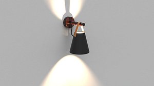 3D Wall Mounted Lamp model