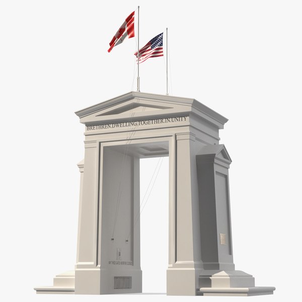 Peace Arch 3D model