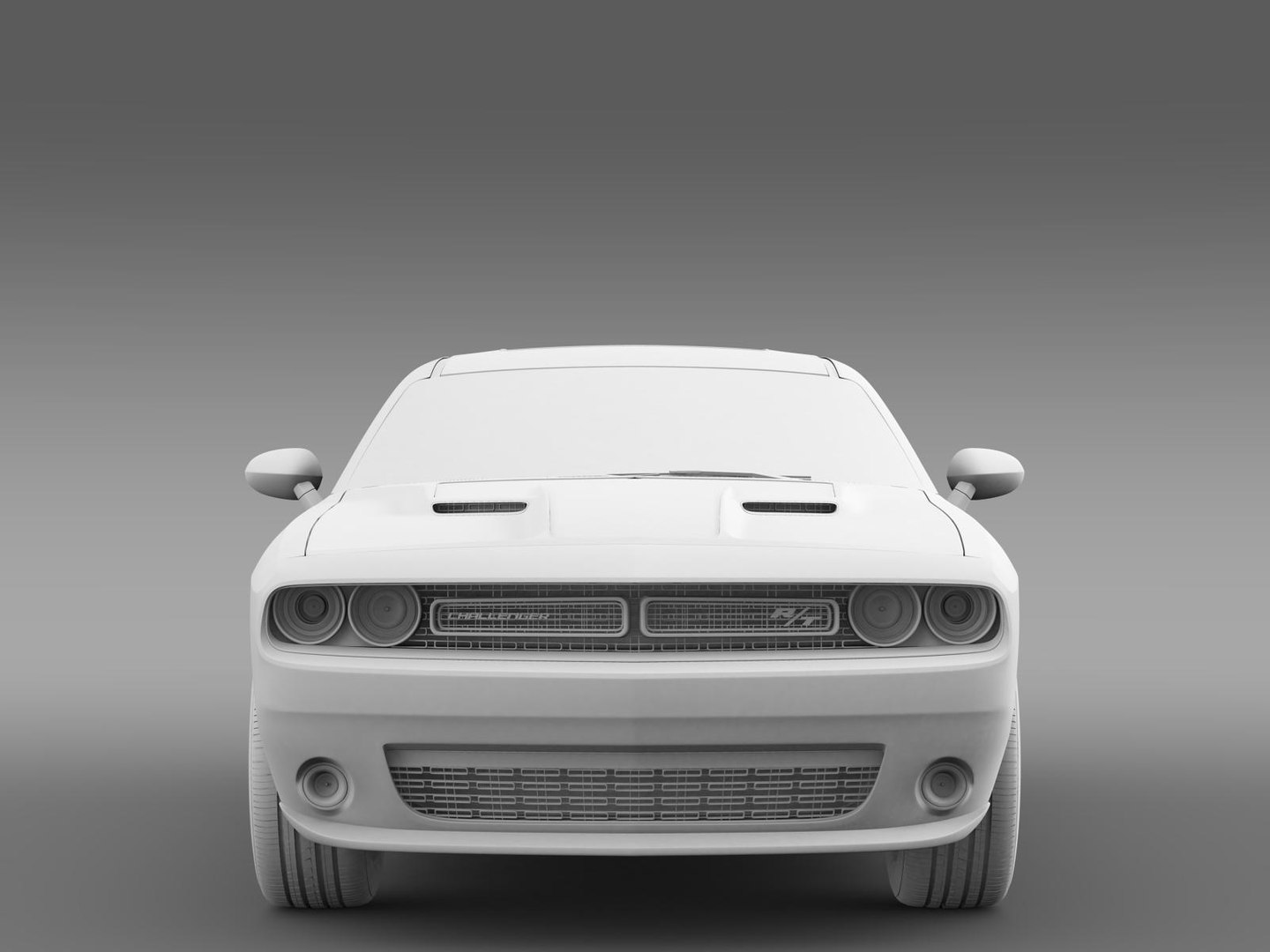 3d dodge challenger rt lc model