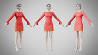 Dress 51 Average Red