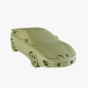 3D Pontiac Firebird Trans Am 1998