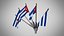Drapeaux muraux de Cuba (5)