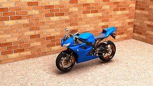 yamaha yzf-r6 3D model