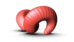 3D model HORN 9 high poly sculpt 3D model