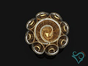 3D jewelry ring modeler print