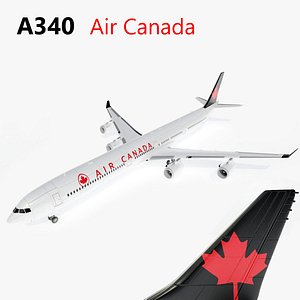 Airbus A340 Airliner Air Canada