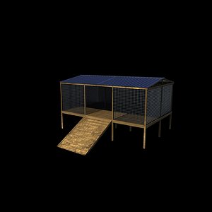 goat Shed 03 3D model 3D
