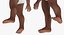 African American Baby Rigged for Maya