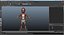 African American Baby Rigged for Maya