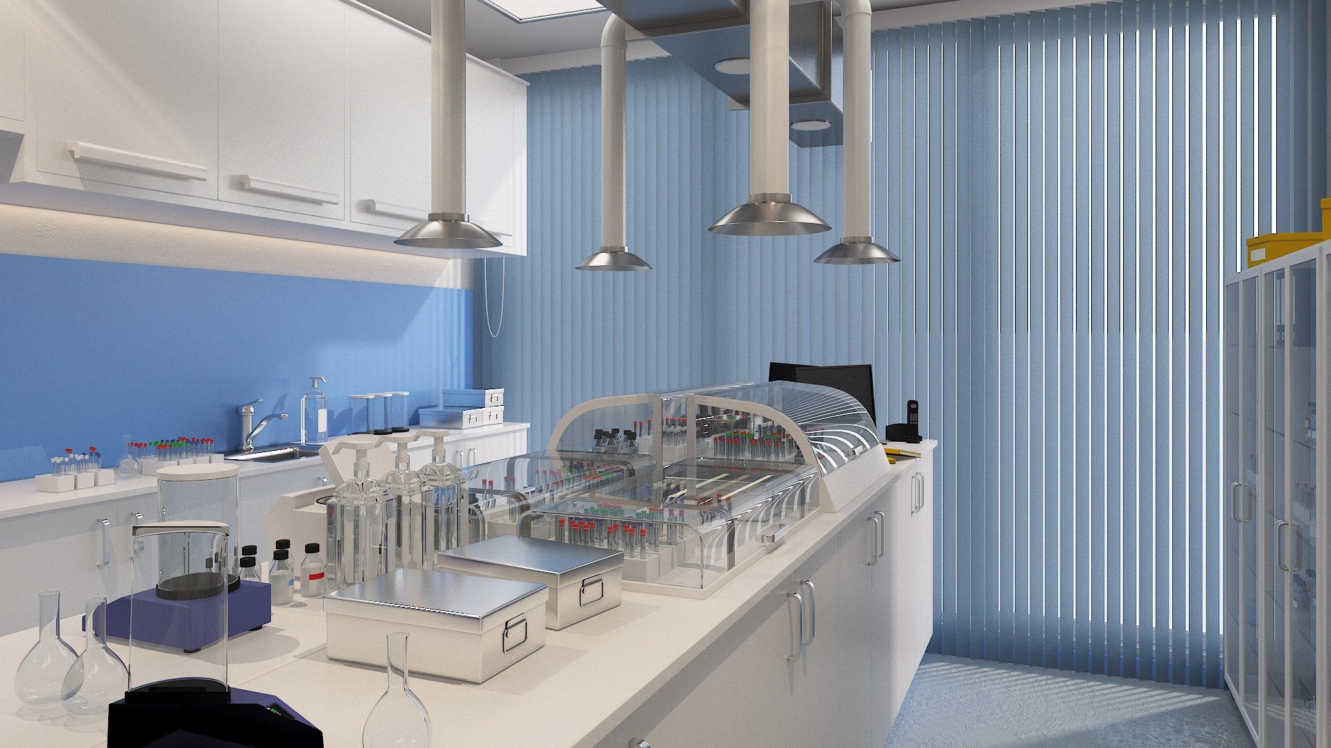 3D Labaratory Model - TurboSquid 2229052
