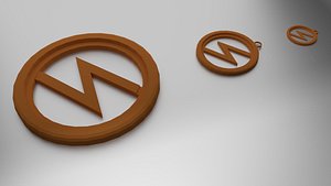 coaster pendant model