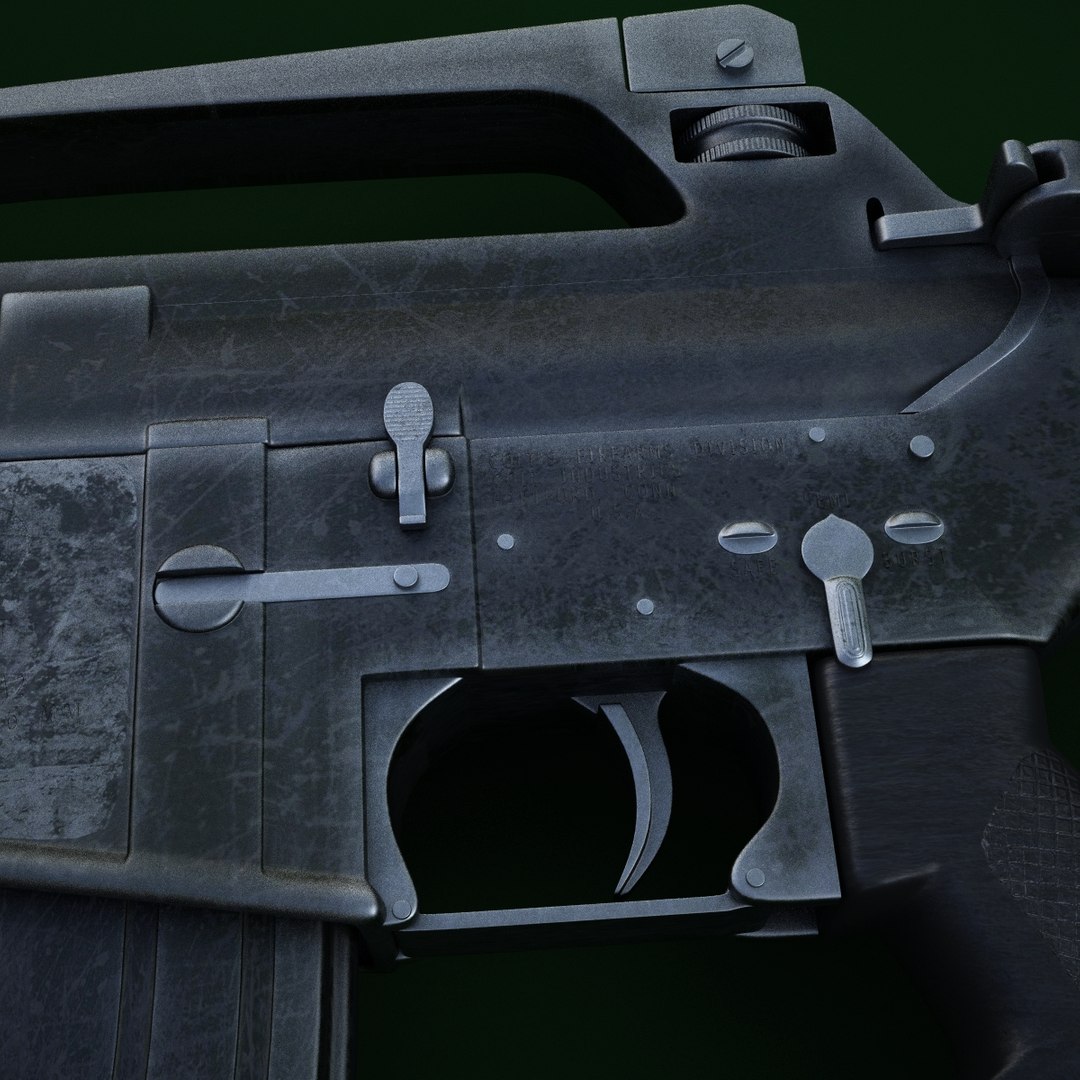 3ds m16a2 assault rifle m9