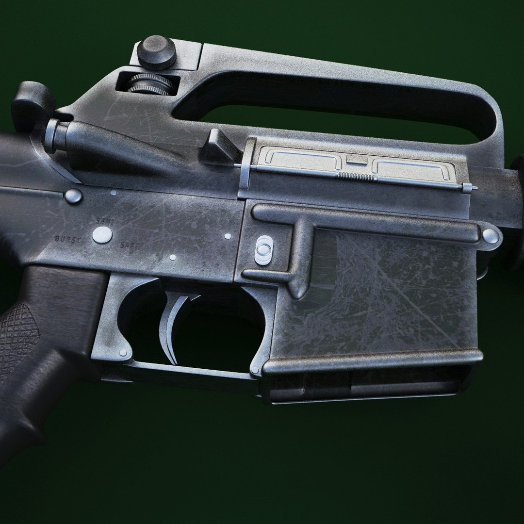 3ds m16a2 assault rifle m9