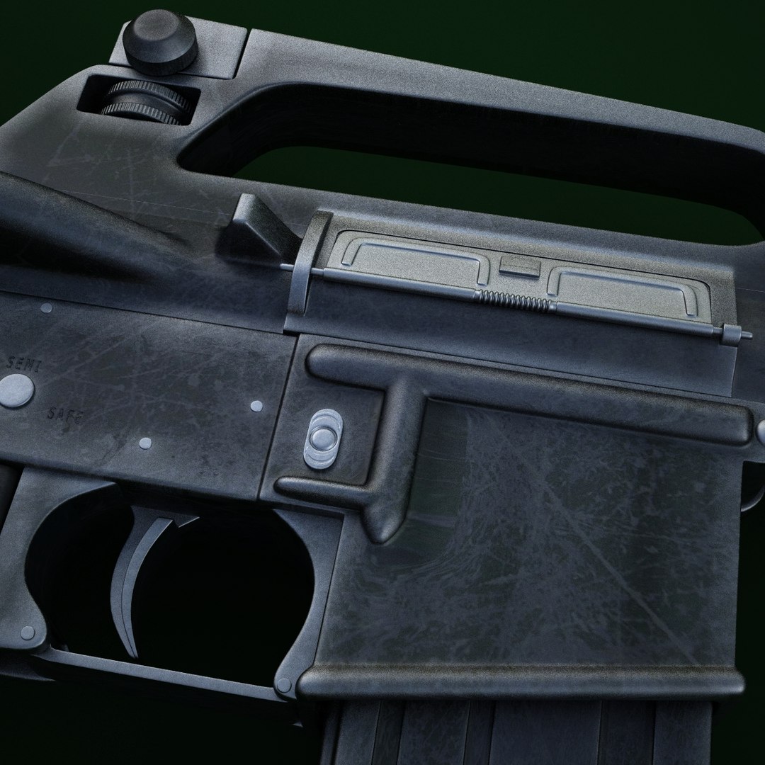 3ds m16a2 assault rifle m9