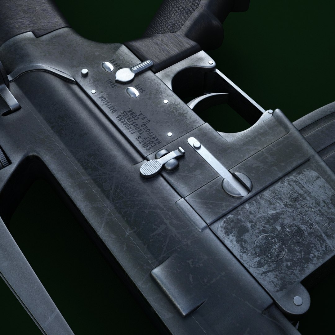 3ds m16a2 assault rifle m9