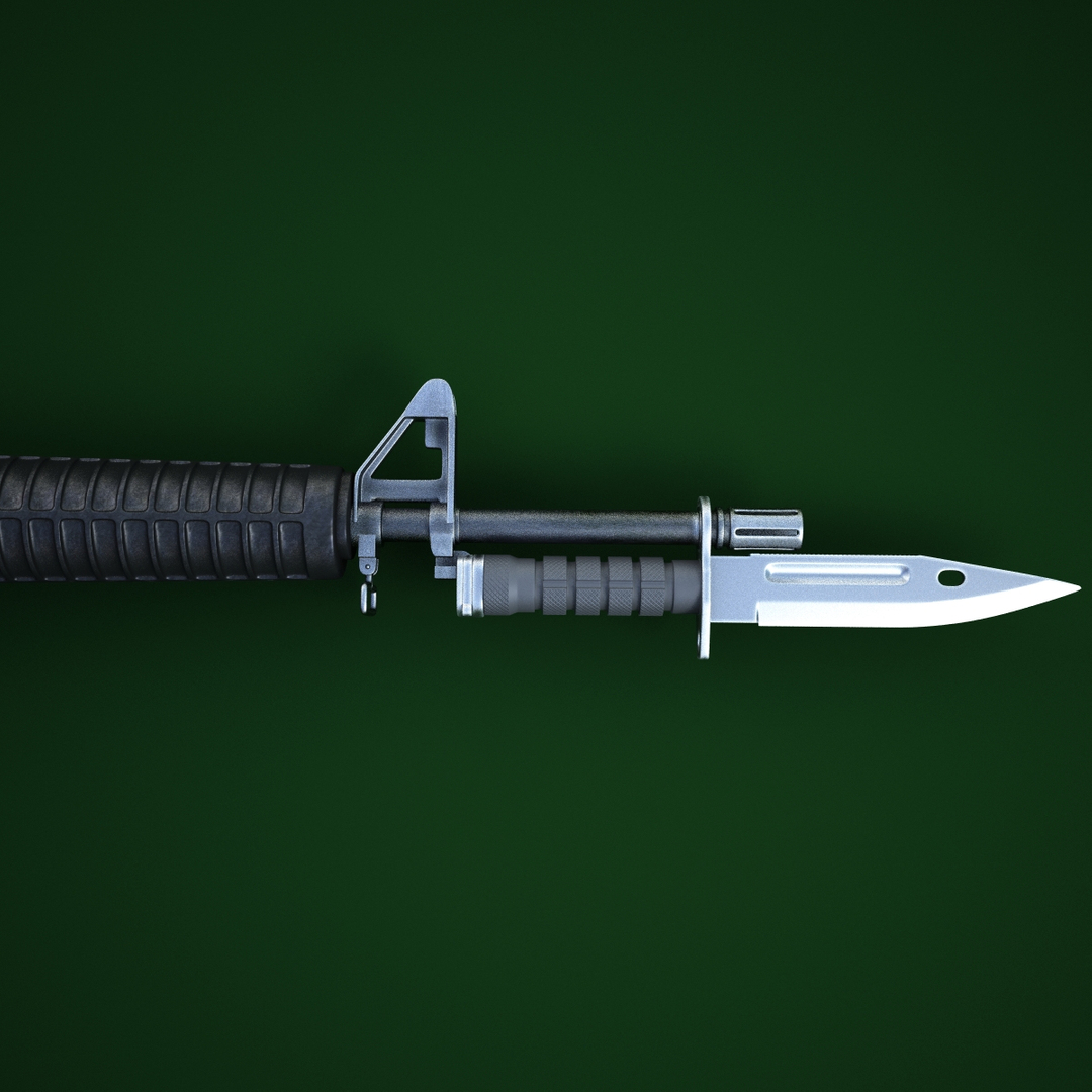 3ds m16a2 assault rifle m9