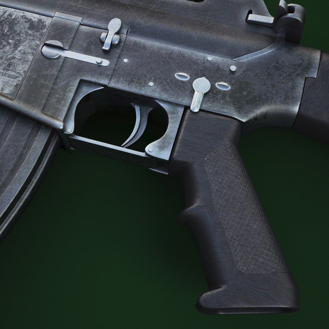 3ds m16a2 assault rifle m9