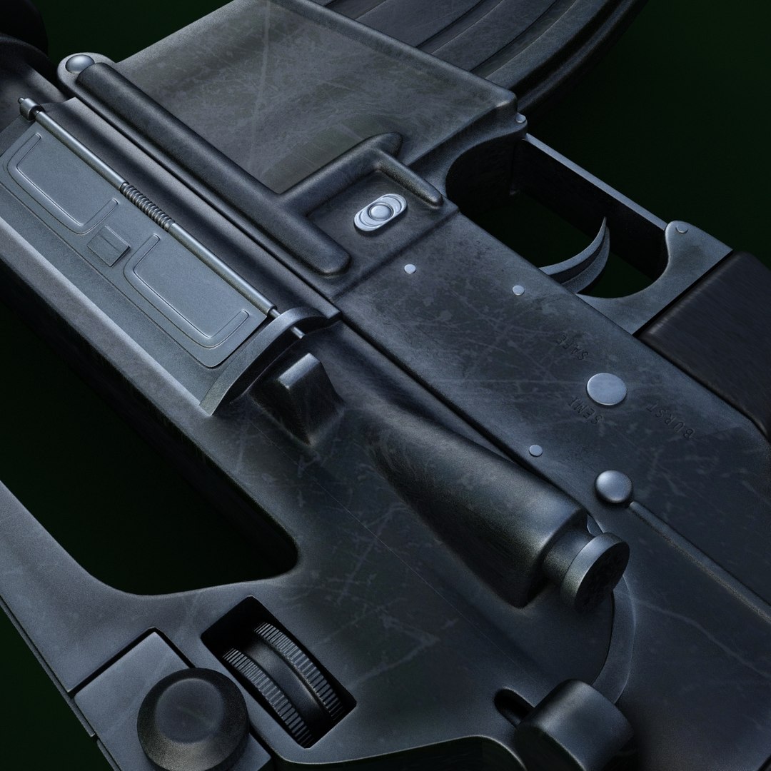 3ds m16a2 assault rifle m9