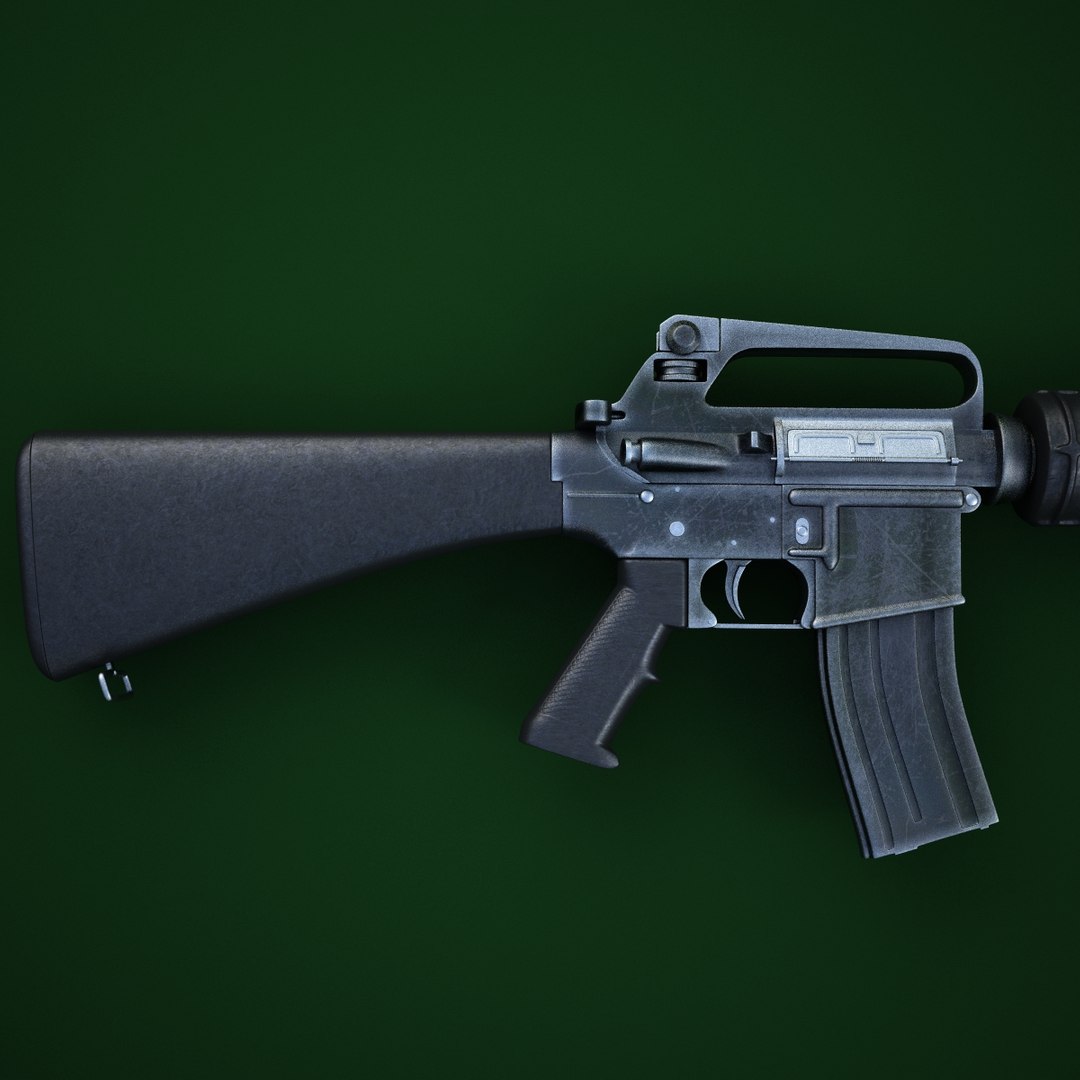 3ds m16a2 assault rifle m9