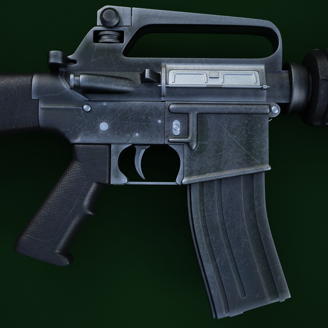 3ds m16a2 assault rifle m9
