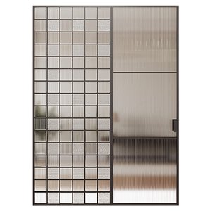 3D Glass door