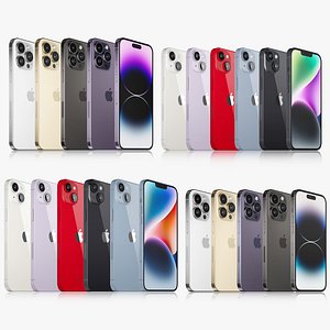 Apple iPhone 14 and 14 Plus and 14 Pro and 14 Pro MAX all colors model