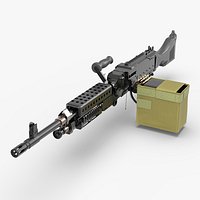 M240 Belt-Fed Vehicle Gun Black