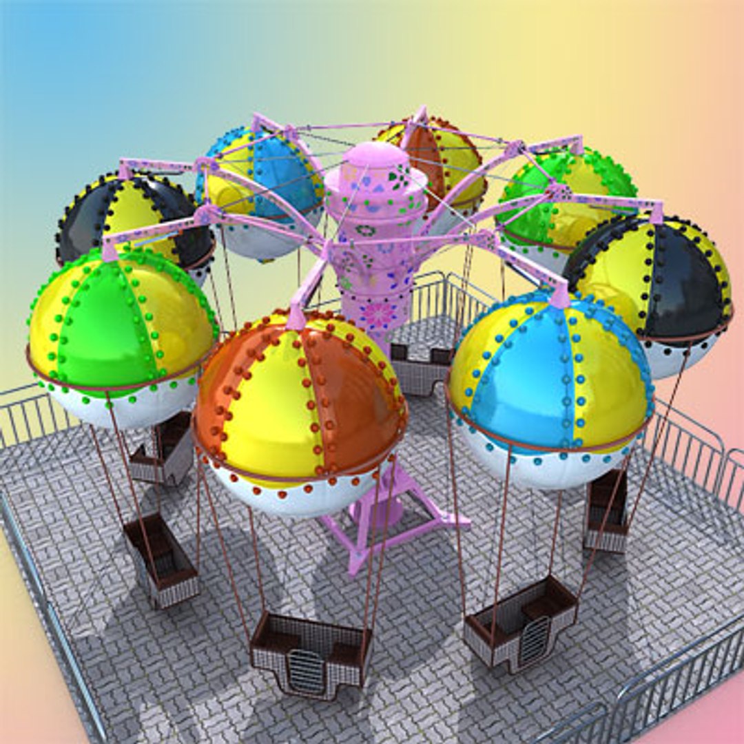 x amusement kids ride swing