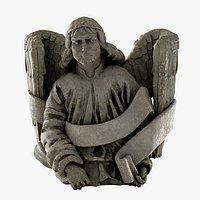 Old Angel Statue