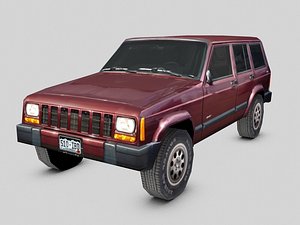 All Terrain Car 90 Red