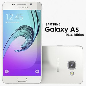 samsung galaxy a5 2016 3d model