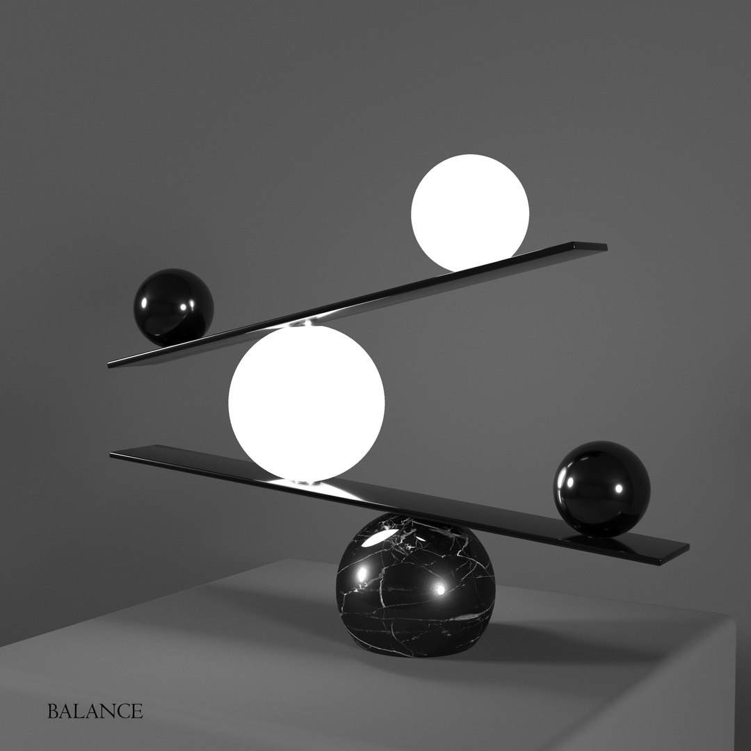 3d Balance Lamp