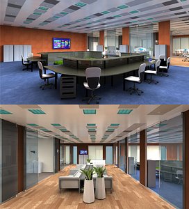 3D 3d-scenes - office 03