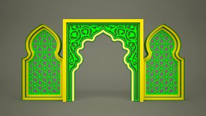 Gate islamic ornament