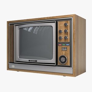 Vintage 80s Sony Trinitron Television