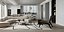 modern living room 3D model