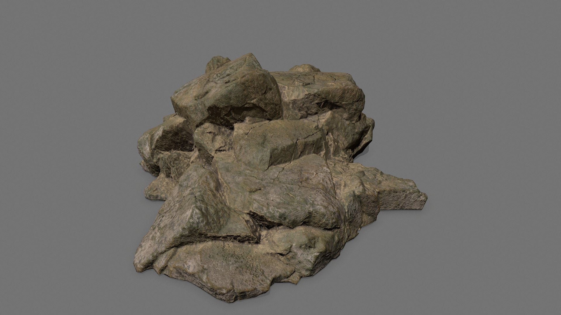 Rock model - TurboSquid 1522227