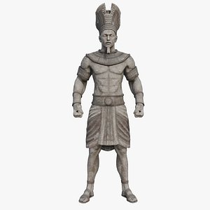 3D model Stone Golem Guard