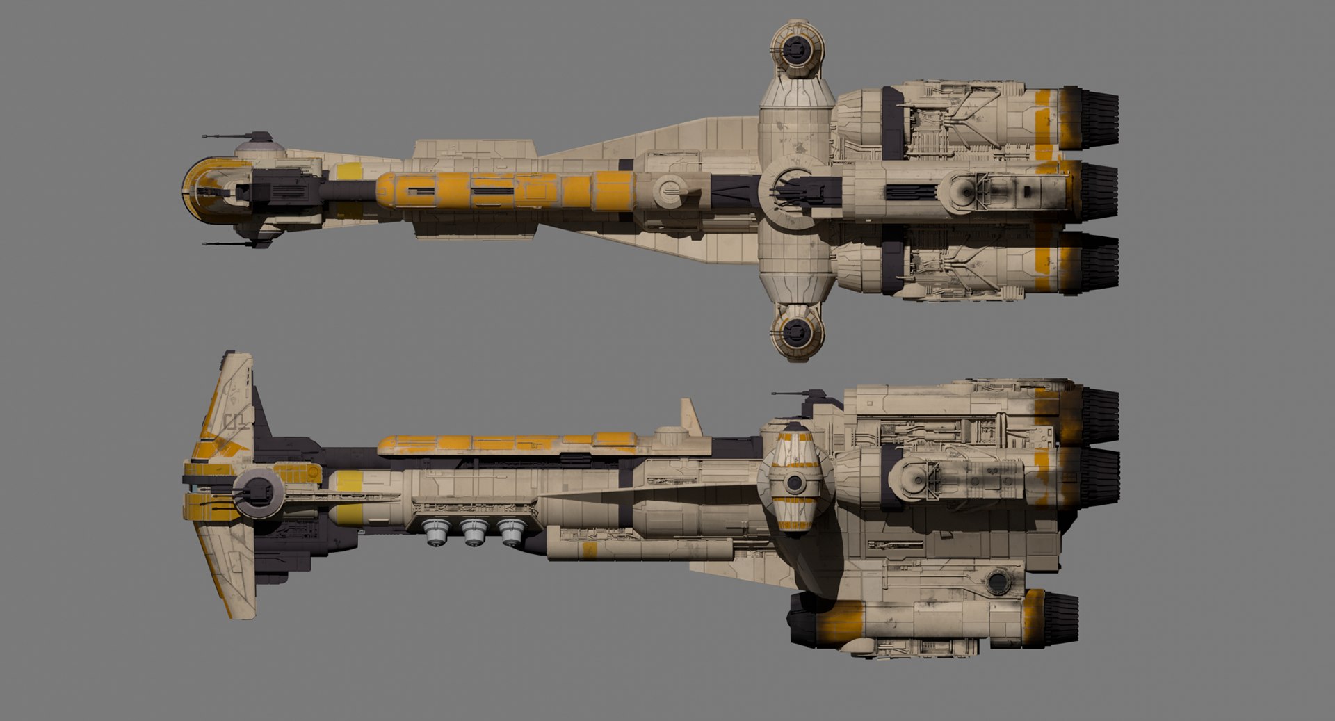 3D Hammerhead Corvette TurboSquid 1433184