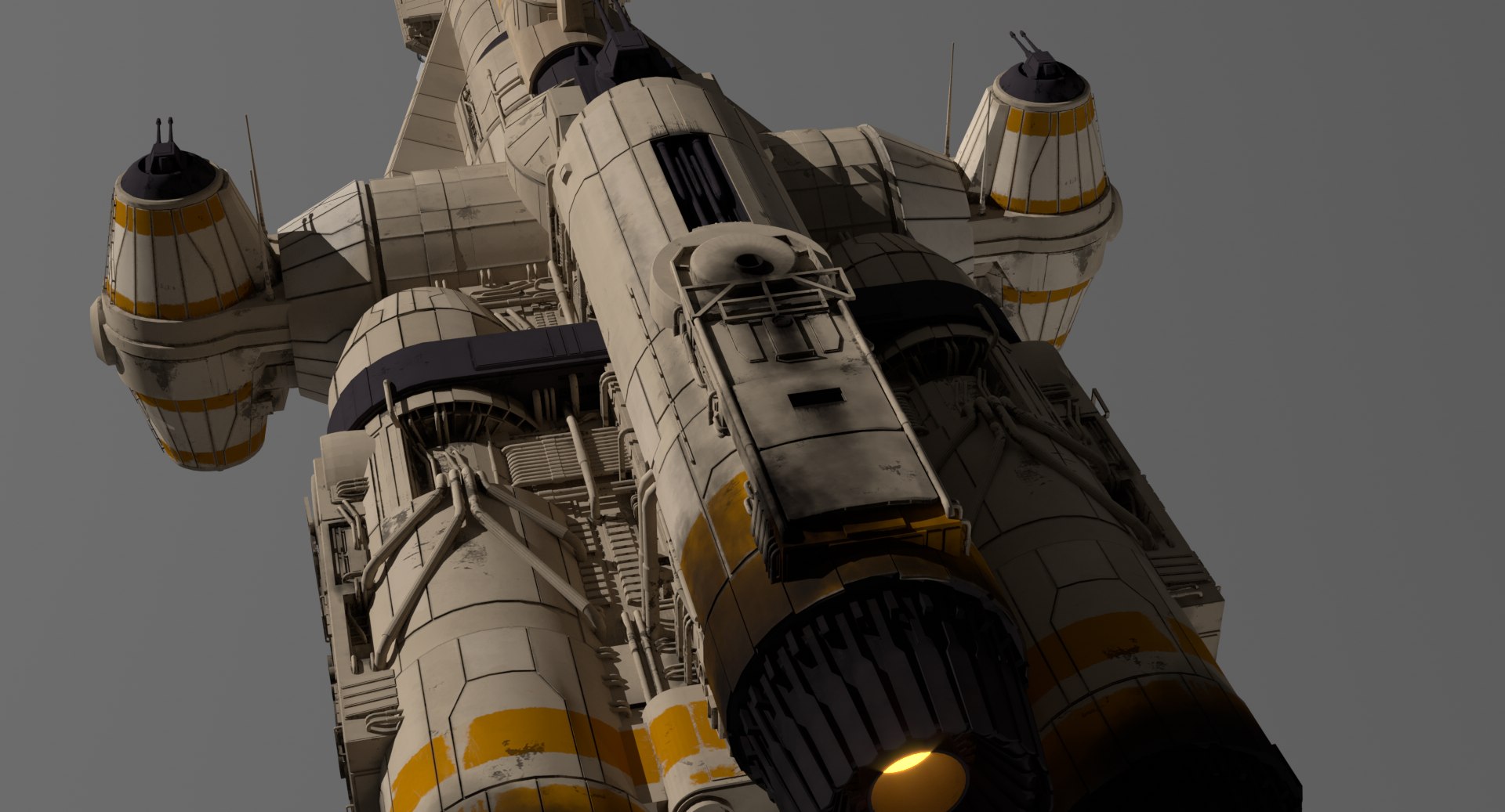 3D Hammerhead Corvette - TurboSquid 1433184