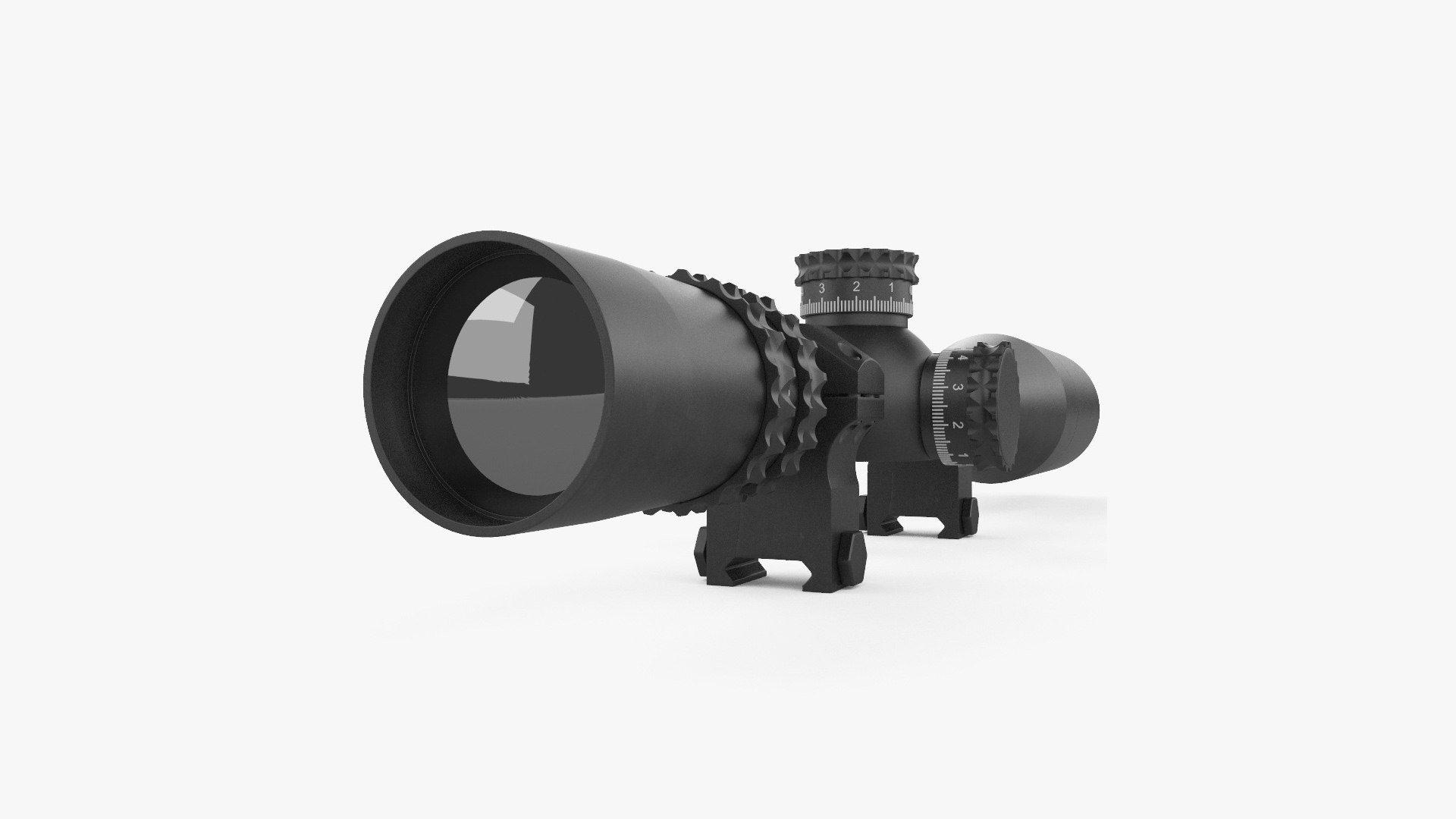 Telescopic Sight 3D model - TurboSquid 2023160