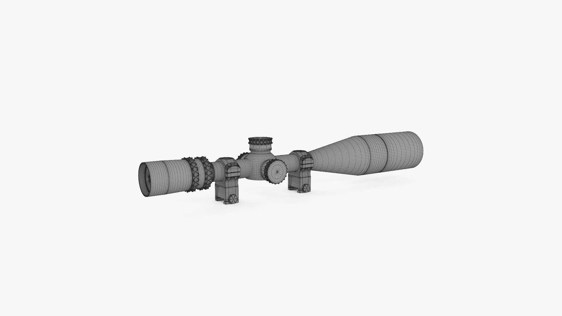 Telescopic Sight 3D model - TurboSquid 2023160