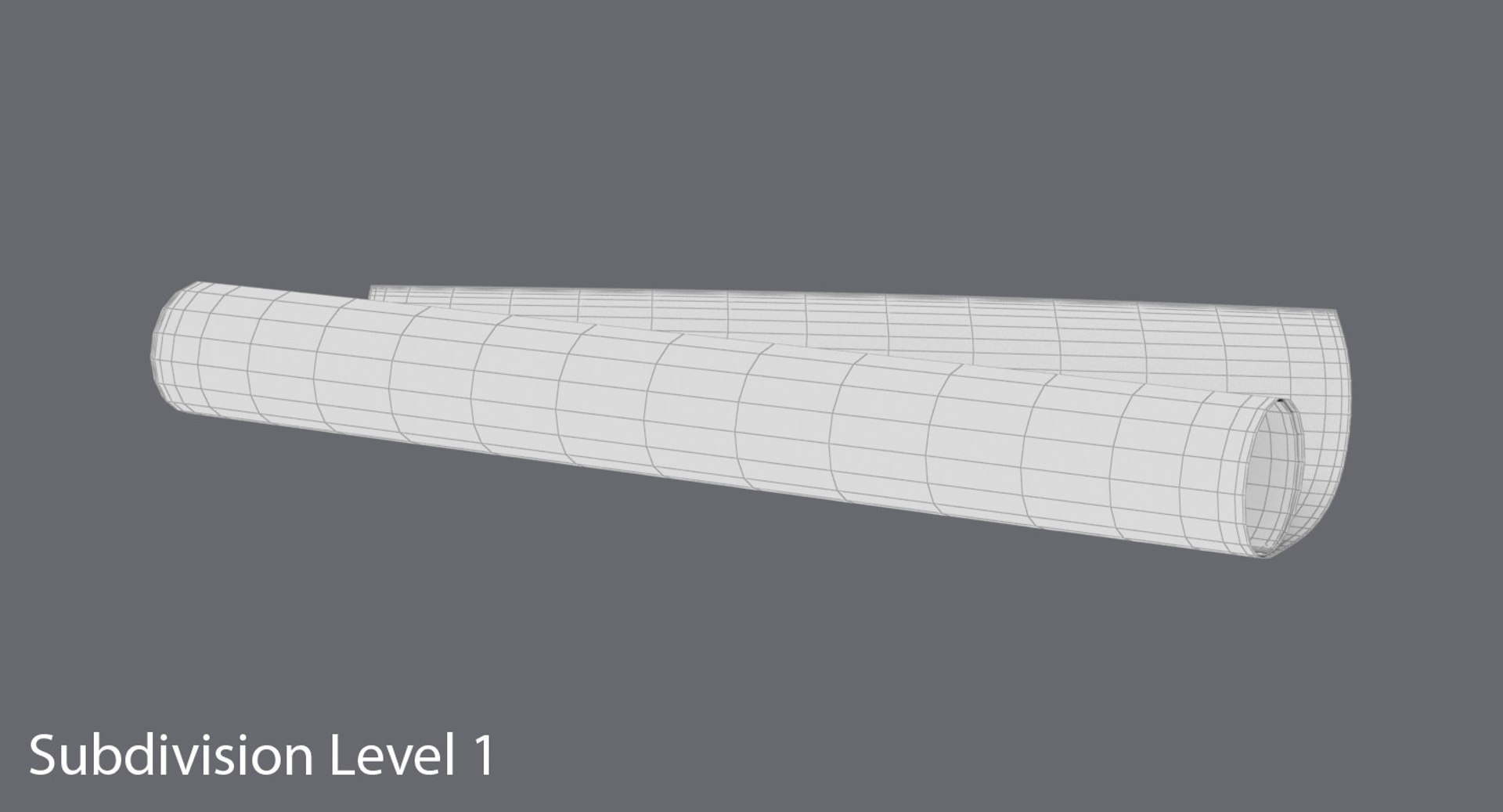 Wrapping Paper Green Unrolled 3d Max